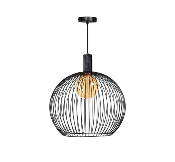 luminaire suspension globe filaire