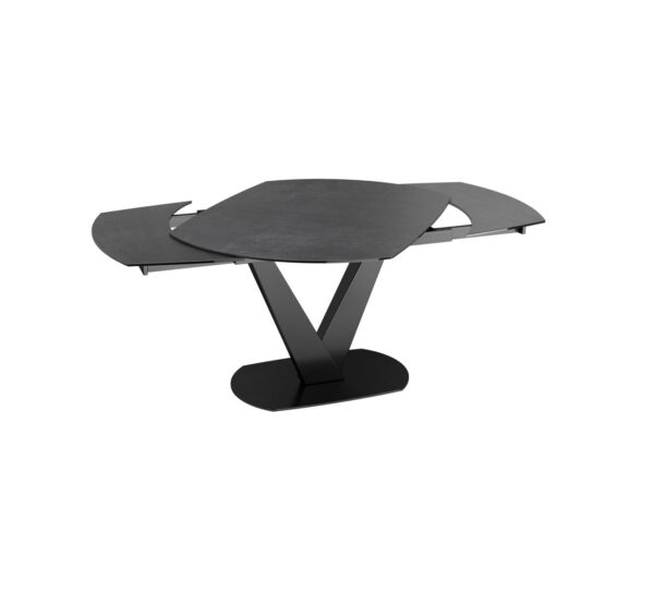 Table en céramique avec rallonge 130-190 cm