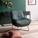 Fauteuil rico vert foncé