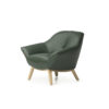 Fauteuil rico vert