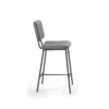 Tabouret de bar LOUIS gris