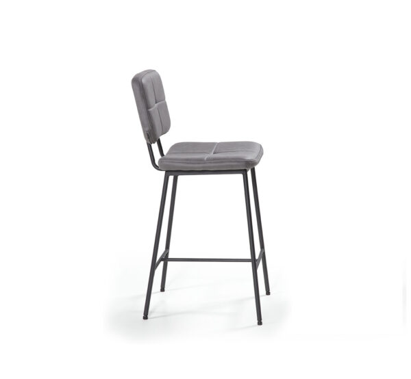 Tabouret de bar LOUIS gris