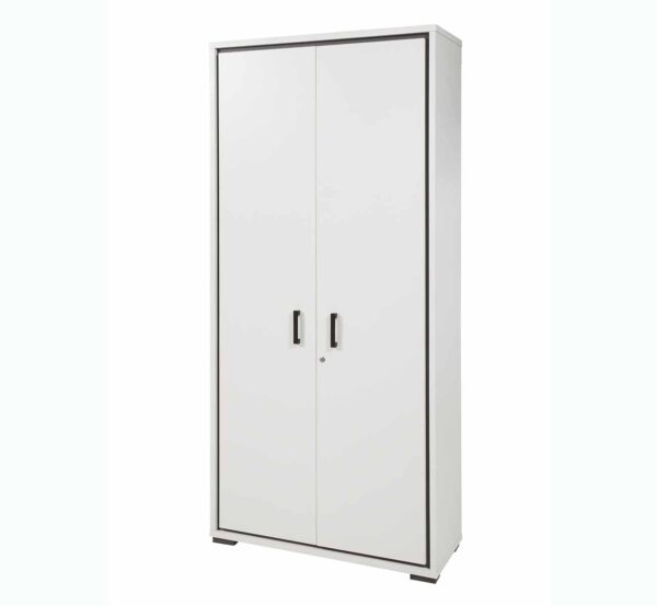 Armoire de bureau 2 portes 100x40x212.5 cm