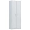 Armoire de rangement pour le linge de maison. 2 portes. couleur balnc